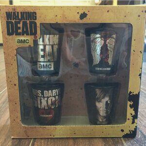 The Walking Dead 4 Shot Glass Pack by Just Funky